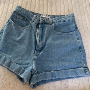 American Apparel Denim Shorts